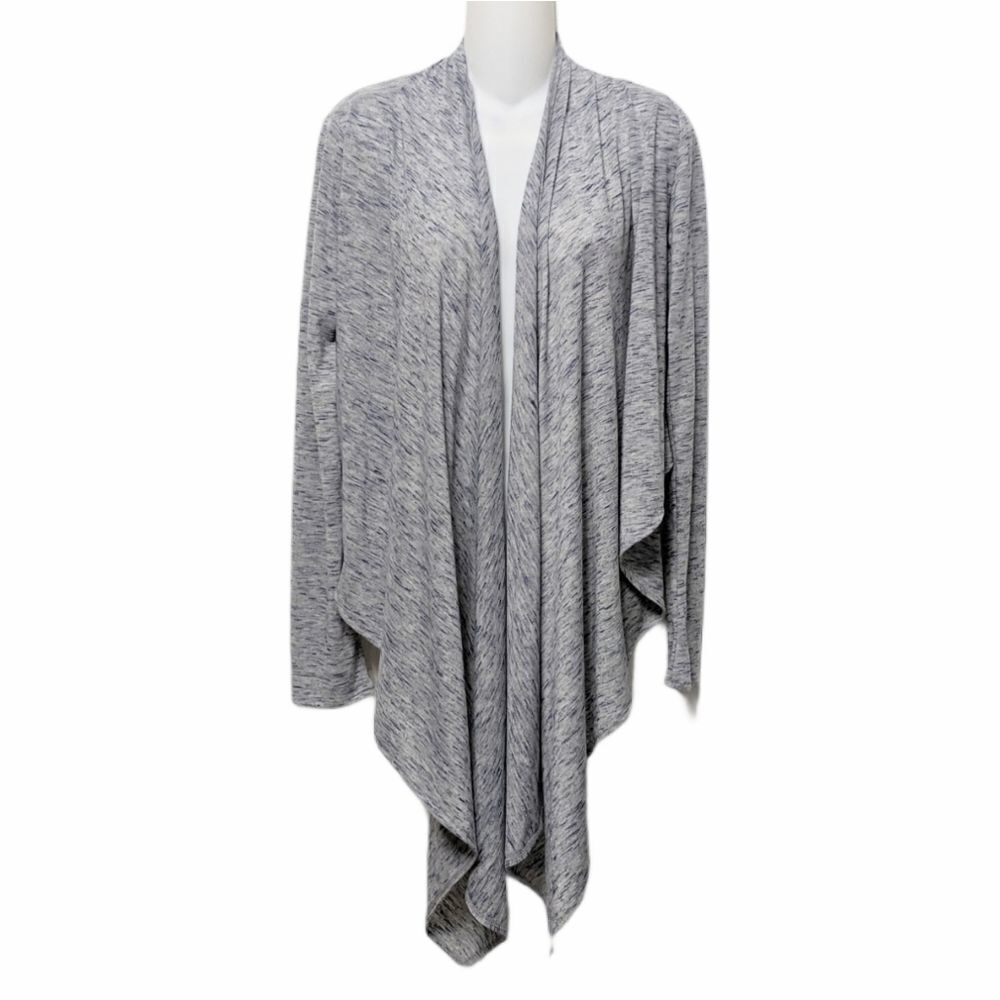 PURE + GOOD Cascadia Waterfall Wrap Cardigan S
